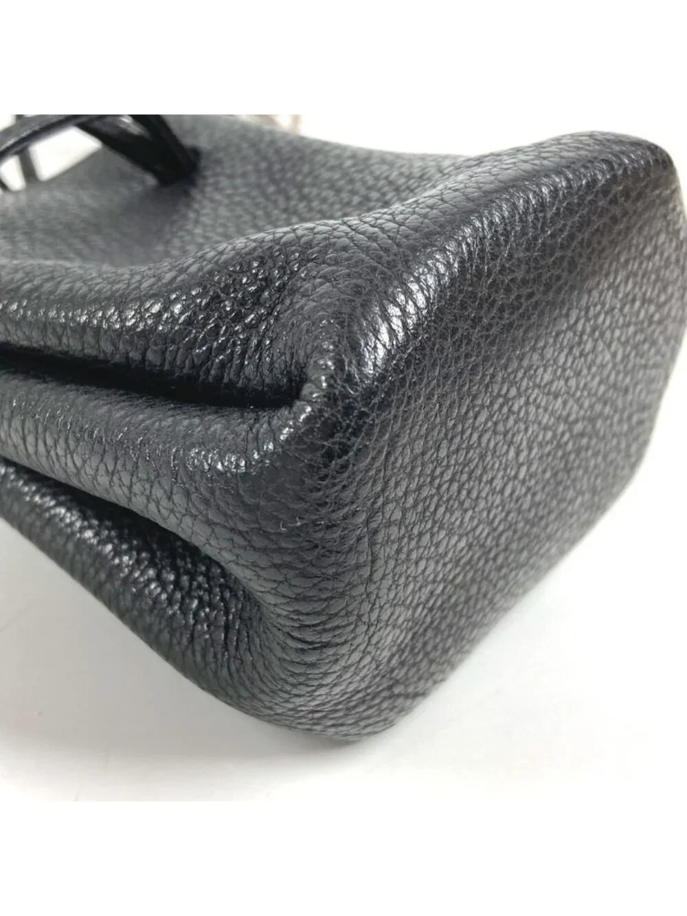 Hermes Pouch Vespa Leather Black